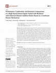 Research paper thumbnail of Performance, Combustion, and Emission Comparisons of a High-Speed Diesel Engine Fueled with Biodiesel with Different Ethanol Addition Ratios Based on a Combined Kinetic Mechanism