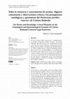 Research paper thumbnail of Sobre la existencia y conocimiento de normas. Algunos comentarios y observaciones críticas a los presupuestos ontológicos y epistémicos del Positivismo jurídico «interno» de Cristina Redondo