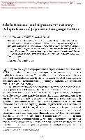 Research paper thumbnail of Globalization and Japanese Creativity: Adaptation of Japanese Language to Rap