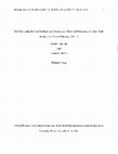 Research paper thumbnail of The Relationship between Comprehension and Conceptual Mathematics of Third Grade Students at a Selected Elementary School