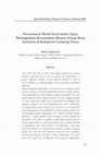 Research paper thumbnail of Pemanfaatan Modal Sosial Dalam Upaya Meningkatkan Kemandirian Mantan Tenaga Kerja Indonesia Di Kabupaten Lampung Timur