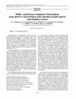 Research paper thumbnail of Within- and between-population polymorphism of the mtDNA control region of the speckled ground squirrel (Spermophilus suslicus)