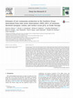 Research paper thumbnail of Estimates of net community production in the Southern Ocean determined from time series observations (2002–2011) of nutrients, dissolved inorganic carbon, and surface ocean pCO2 in Drake Passage