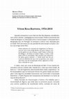 Research paper thumbnail of Vítor Reia-Baptista, 1954-2018