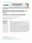 Research paper thumbnail of Empleo actual de la hormonoterapia neoadyuvante en cáncer de mama: resultados de una encuesta realizada en España