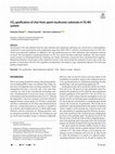 Research paper thumbnail of CO2 gasification of char from spent mushroom substrate in TG-MS system