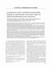 Research paper thumbnail of A prospective study of subclinical myocardial damage in endovascular versus open repair of infrarenal abdominal aortic aneurysms