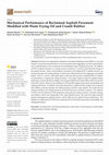 Research paper thumbnail of Mechanical Performance of Reclaimed Asphalt Pavement Modified with Waste Frying Oil and Crumb Rubber