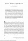 Research paper thumbnail of Judaism, Pluralism & Public Reason