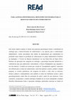 Research paper thumbnail of Para Além Da Epistemologia: Reflexões Necessárias Para O Desenvolvimento Do Conhecimento