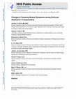 Research paper thumbnail of Changes in Smoking-Related Symptoms during Enforced Abstinence of Incarceration