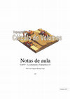 Research paper thumbnail of Calculo de Volumes em Topografia.PDF