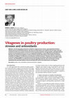 Research paper thumbnail of Vitagenes in poultry production: stresses and antioxidants