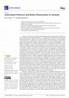 Research paper thumbnail of Antioxidant Defences and Redox Homeostasis in Animals