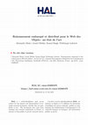 Research paper thumbnail of Raisonnement embarqué et distribué pour le Web des Objets : un état de l'art