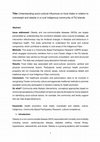 Research paper thumbnail of Understanding socio‐cultural influences on food intake in relation to overweight and obesity in a rural indigenous community of Fiji Islands