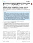 Research paper thumbnail of Reversion and T Cell Escape Mutations Compensate the Fitness Loss of a CD8+ T Cell Escape Mutant in Their Cognate Transmitted/Founder Virus