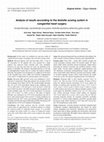 Research paper thumbnail of Analysis of results according to the Aristotle scoring system in congenital heart surgery