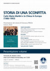 Research paper thumbnail of Presentazione del libro Storia di una sconfitta Università Cattolica di Milano