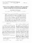 Research paper thumbnail of Effects of four organic pollutants on the growth of natural marine bacterioplankton populations