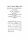 Research paper thumbnail of Toward a New Approach for the Development of Software: the Model-Oriented Programming