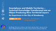 Research paper thumbnail of Smartphone and Mobile Territories - Technical Knowledge Transformed into an Object Producing New Territorial Layers: An Experience in the City of Strasbourg