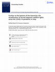 Research paper thumbnail of Further to the Bottom of the Hierarchy: The Stratification of Forced Migrants’ Welfare Rights amid the COVID-19 Pandemic in Italy