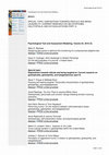 Research paper thumbnail of Psychological Test and Assessment Modeling Special topic: Dispositions towards ridicule and being laughed at: Current research on gelotophobia, gelotophilia, and katagelasticism (part II) On the self-evaluation of a journalls impact factor