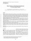 Research paper thumbnail of Board Games on Emotional Competences for School-Age Children