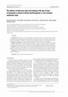 Research paper thumbnail of The influence of body mass index and smoking on the age of onset of menopause in women in Bosnia and Herzegovina: a cross-sectional multicentric study