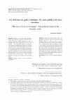 Research paper thumbnail of 'Le debemos un gallo a Asclepio’. El canto político del cisne socrático