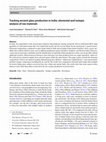 Research paper thumbnail of Tracking ancient glass production in India: elemental and isotopic analysis of raw materials