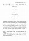 Research paper thumbnail of Discourse Theory, Psychoanalysis, and Logics of Critical Explanation