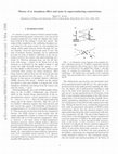 Research paper thumbnail of Theory of ac Josephson effect and noise in superconducting constrictions