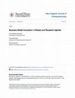 Research paper thumbnail of Business model innovation: a review and research Agenda