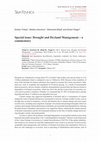 Research paper thumbnail of Special issue: Drought and Dryland Management – a commentary