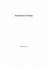 Research paper thumbnail of Introduction to Sociology