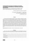 Research paper thumbnail of Intervenção psicológica à distância em tempos de pandemia: da revisão de literatura à reflexão profissional