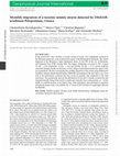 Research paper thumbnail of Monthly migration of a tectonic seismic swarm detected by DInSAR: southwest Peloponnese, Greece