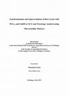 Research paper thumbnail of Synchronization and Superovulation of Boer Goats with PGF2á and GnRH or hCG and Parentage Analysis using Microsatellite Markers