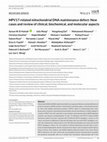 Research paper thumbnail of MPV17-related mitochondrial DNA maintenance defect: New cases and review of clinical, biochemical, and molecular aspects