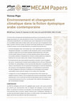 Research paper thumbnail of Environnement et changement climatique dans la fiction dystopique arabe contemporaine