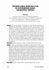 Research paper thumbnail of Tasawuf Lokal Panglima Utar di Kotawaringin Barat, Kalimantan Tengah