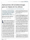 Research paper thumbnail of Aplicaciones de la biotecnología para la mejora de los cítricos