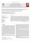 Research paper thumbnail of Removal of radioactive caesium from low level radioactive waste (LLW) streams using cobalt ferrocyanide impregnated organic anion exchanger