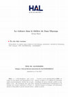 Research paper thumbnail of La violence dans le théâtre de Juan Mayorga