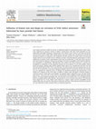 Research paper thumbnail of Influence of feature size and shape on corrosion of 316L lattice structures fabricated by laser powder bed fusion