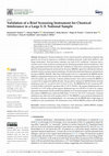 Research paper thumbnail of Validation of a Brief Screening Instrument for Chemical Intolerance in a large U.S. National Sample