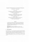 Research paper thumbnail of Legendre transformation and analytical mechanics: A geometric approach