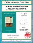 Research paper thumbnail of 25th W'OTSAp in Ottoman and Turkish Studies: Book Launch: Making Sense of History: Narrativity and Literariness in the Ottoman Chronicle of Naima , Dec. 8, 2022